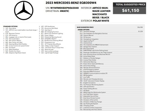 Used 2023 Mercedes-Benz EQB 300 4MATIC image 2