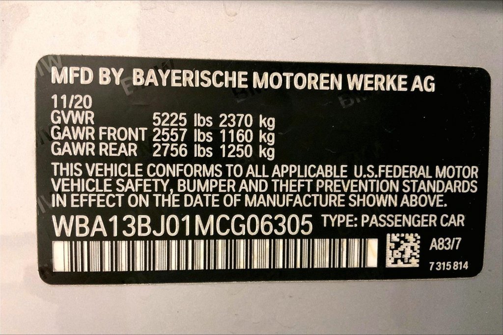 Used 2021 BMW 530i xDrive w/ Premium Package AWD/4WD image 32