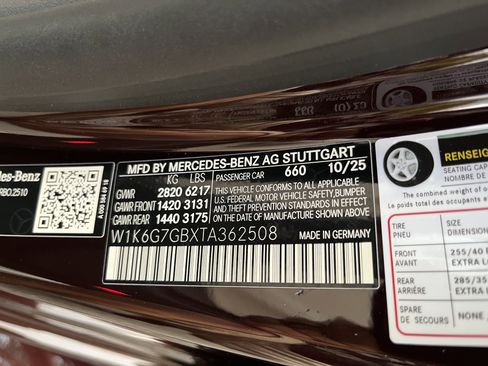 New 2026 Mercedes-Benz S 580 4MATIC Sedan image 30