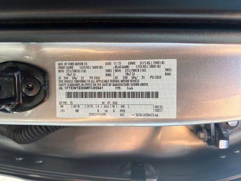 Used 2021 Ford F150 Tremor w/ Equipment Group 402A High AWD/4WD image 25
