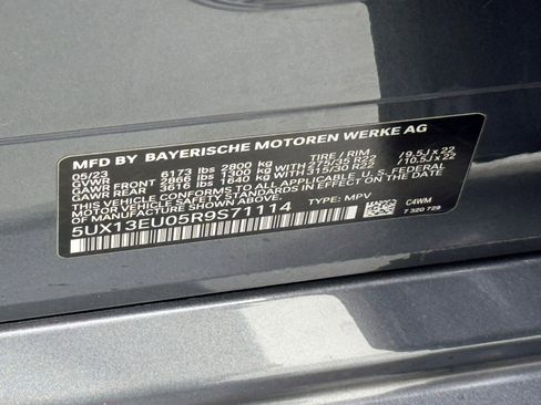 Used 2024 BMW X5 sDrive40i w/ M Sport Package image 55