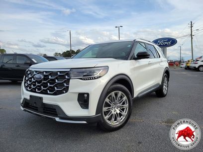 New 2026 Ford Explorer Platinum