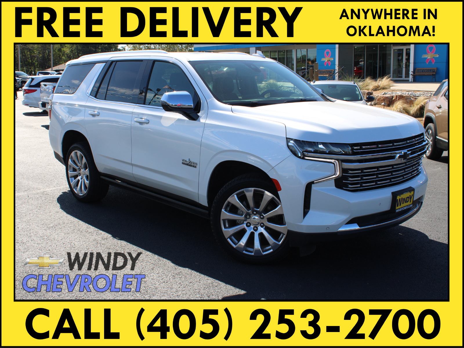 Used 2022 Chevrolet Tahoe Premier w/ Texas Edition AWD/4WD image 1