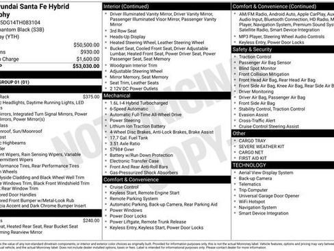 New 2026 Hyundai Santa Fe Calligraphy AWD/4WD image 9