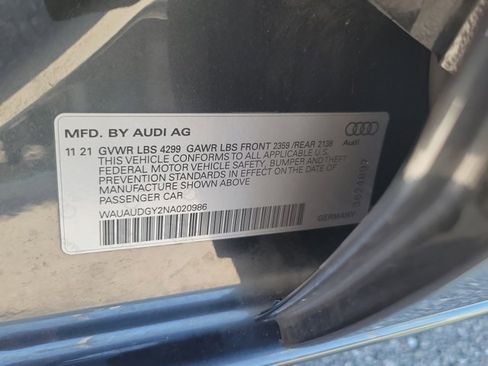 Certified 2022 Audi A3 2.0T Premium w/ Convenience Package image 31