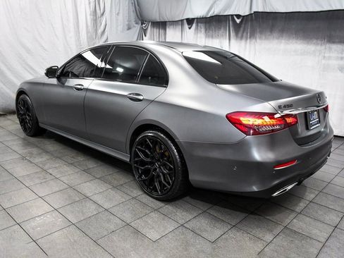 Used 2022 Mercedes-Benz E 450 4MATIC Sedan w/ Night Package image 4