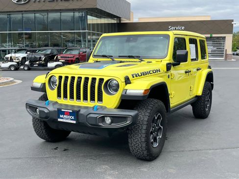 Used 2023 Jeep Wrangler Unlimited Rubicon 4xe w/ Safety Group AWD/4WD image 2