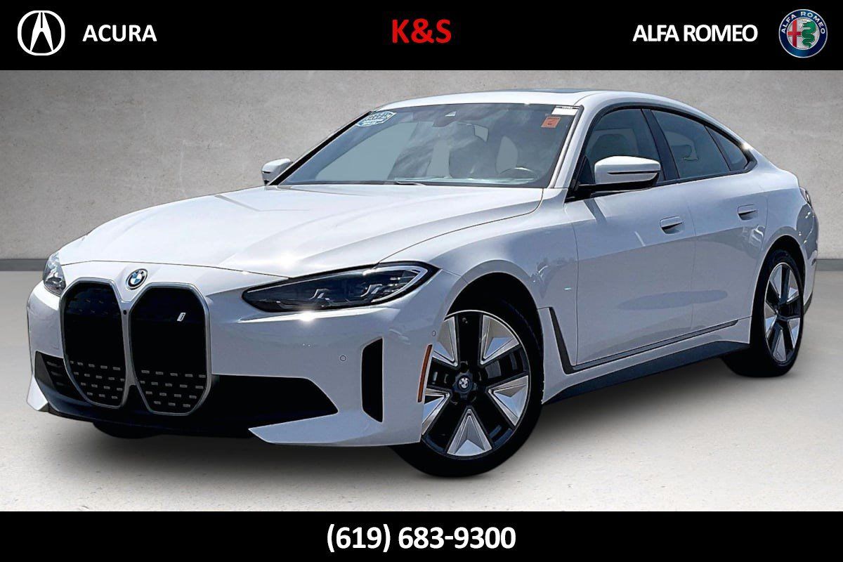Used 2023 BMW i4 eDrive40 w/ Premium Package RWD image 1
