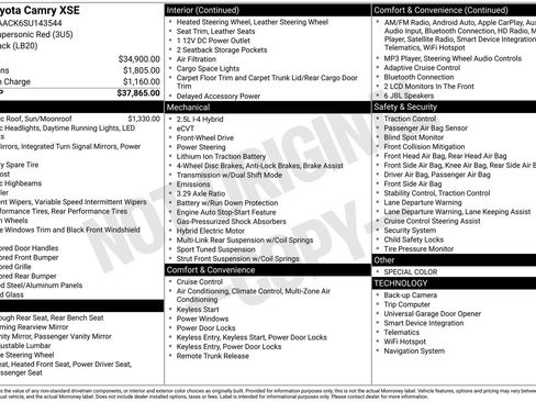 Used 2025 Toyota Camry XSE image 17