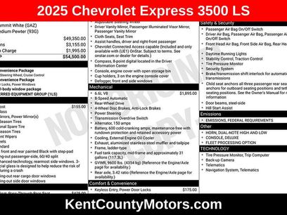 Used 2025 Chevrolet Express 3500 LS