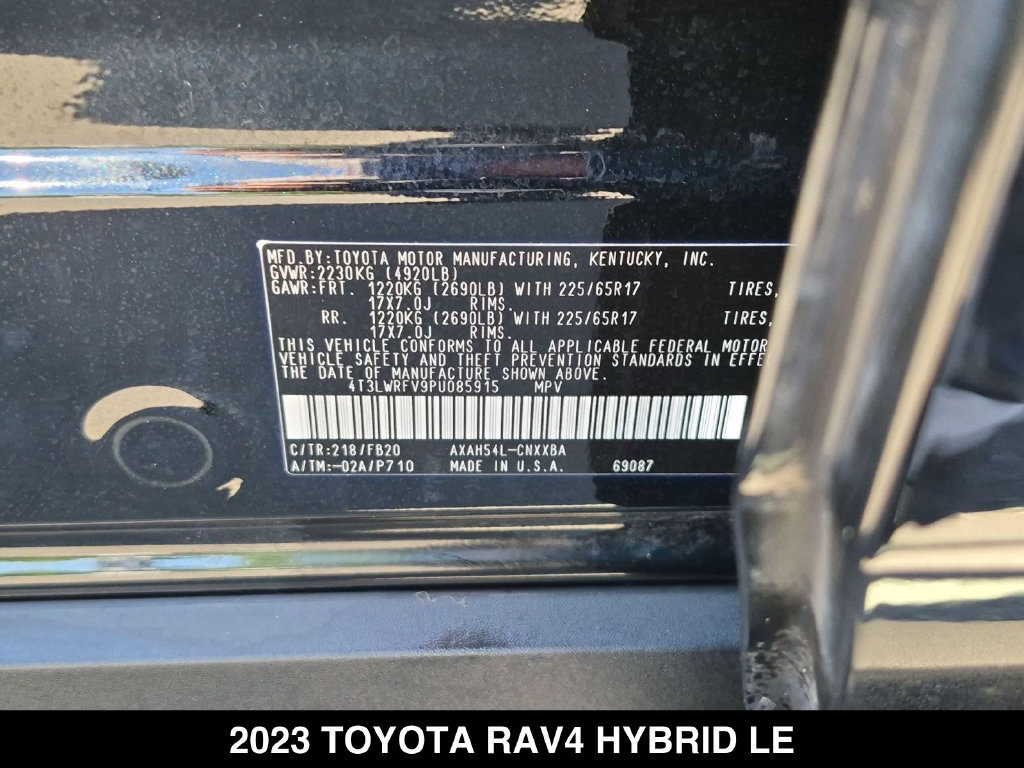 Used 2023 Toyota RAV4 LE AWD/4WD image 24