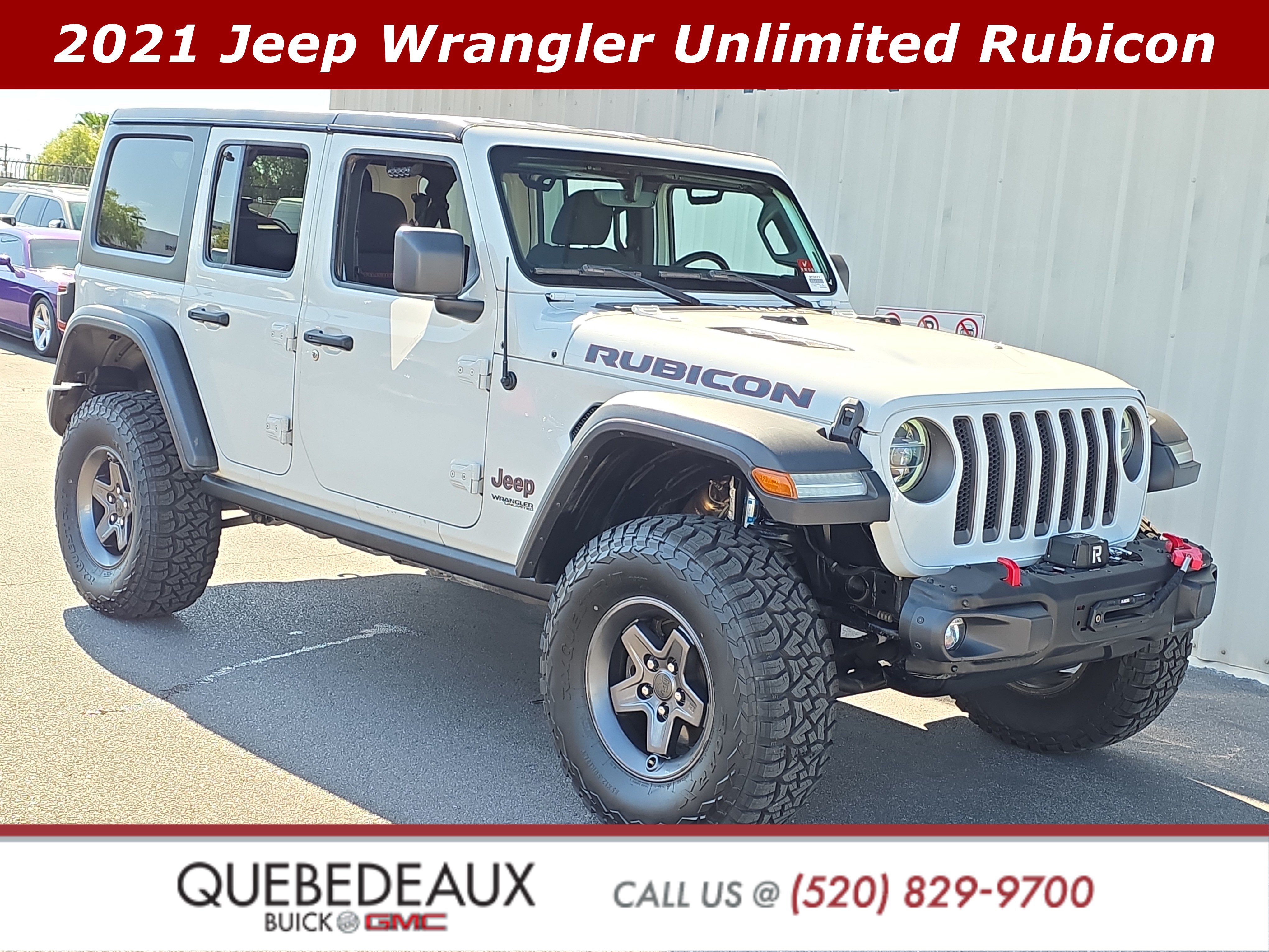 Used 2021 Jeep Wrangler Unlimited Rubicon w/ Dual Top Group AWD/4WD image 1
