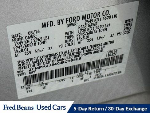 Used 2016 Ford Edge SEL w/ Equipment Group 201A image 33