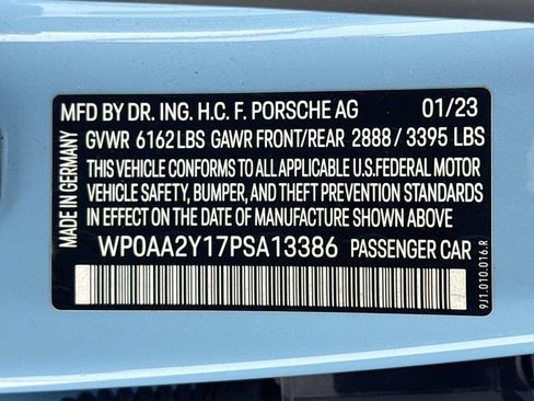 Certified 2023 Porsche Taycan RWD image 32