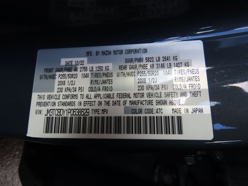 Used 2023 MAZDA CX-9 Carbon Edition image 29