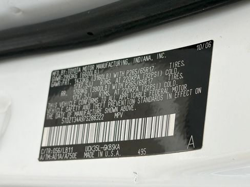 Used 2007 Toyota Sequoia SR5 w/ Preferred Pkg RWD image 15