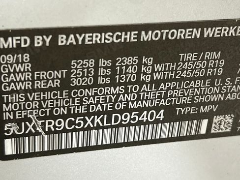 Used 2019 BMW X3 xDrive30i w/ Premium Package image 19