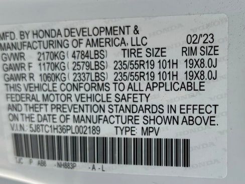 Certified 2023 Acura RDX FWD image 37