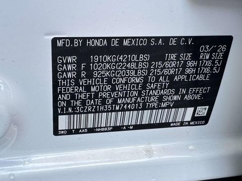 New 2026 Honda HR-V LX image 28