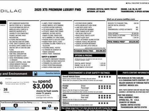 Used 2025 Cadillac XT5 Premium Luxury image 2