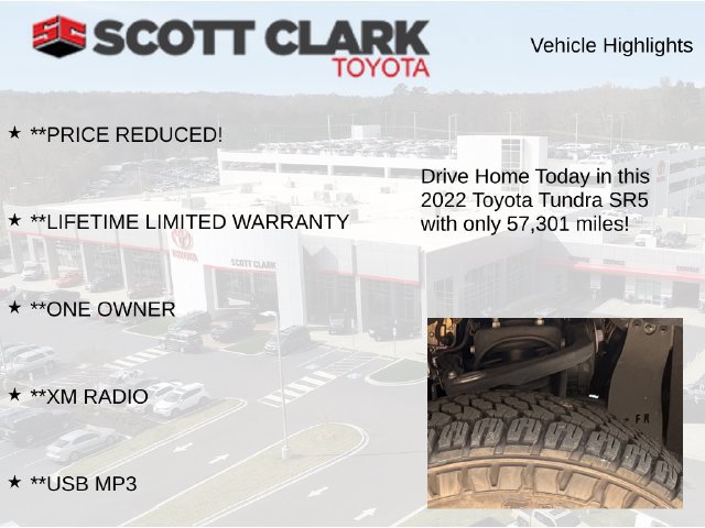 Used 2022 Toyota Tundra SR5 w/ SR5 Convenience Package AWD/4WD image 9
