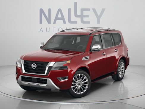 Used 2021 Nissan Armada Platinum w/ Captain's Chairs Package AWD/4WD image 10
