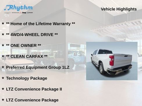 Used 2021 Chevrolet Silverado 1500 LTZ w/ Technology Package AWD/4WD image 5