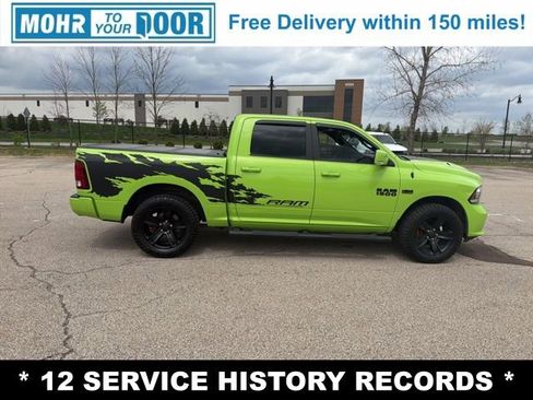 Used 2017 RAM 1500 Sport w/ Sublime Green Sport Package image 9