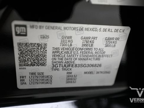 Used 2025 GMC Sierra 1500 AT4X AWD/4WD image 38