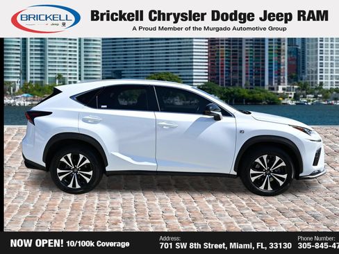 Used 2019 Lexus NX 300 F Sport w/ F Sport Premium Package AWD/4WD image 10