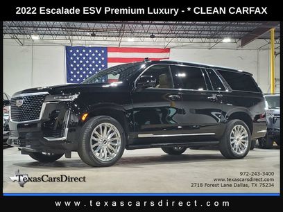 Used 2022 Cadillac Escalade ESV Premium Luxury