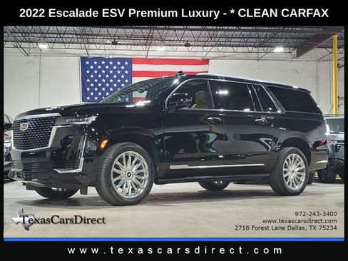 Used 2022 Cadillac Escalade ESV Premium Luxury AWD/4WD image 1