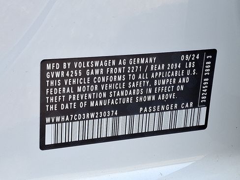 Used 2024 Volkswagen GTI S FWD image 10