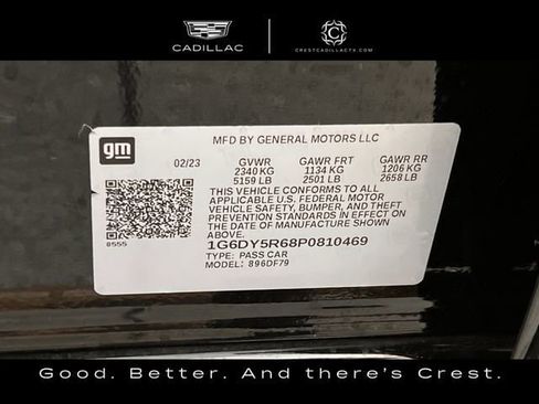 Certified 2023 Cadillac CT5 V Blackwing w/ Driver Assist Package image 34