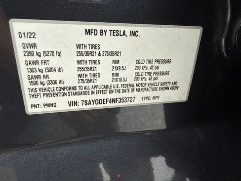 Used 2022 Tesla Model Y Performance AWD/4WD image 54