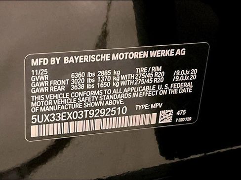 New 2026 BMW X6 xDrive40i w/ Climate Comfort Package image 18