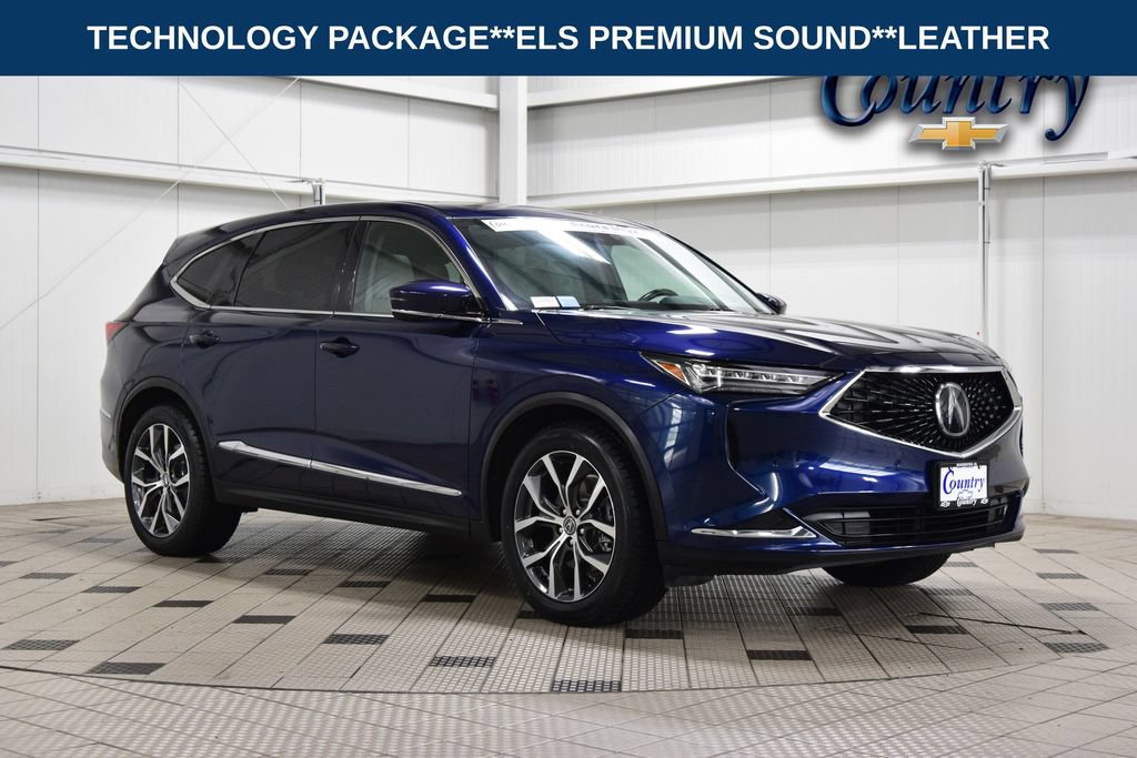 Used 2022 Acura MDX w/ Technology Package AWD/4WD image 1
