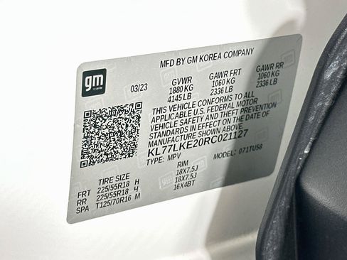 Used 2024 Chevrolet Trax ACTIV w/ Sunroof Package FWD image 12