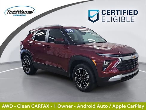 Certified 2024 Chevrolet TrailBlazer LT w/ Driver Confidence Package AWD/4WD image 1