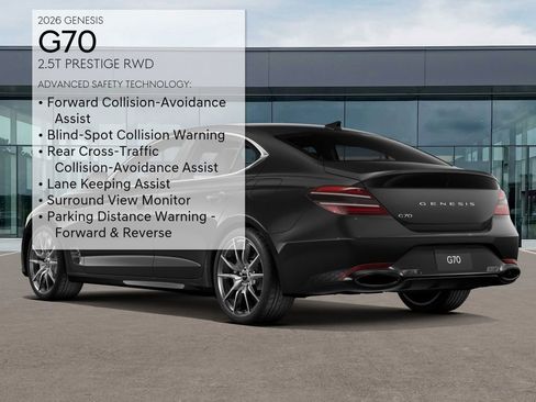 New 2026 Genesis G70 2.5T Prestige image 7