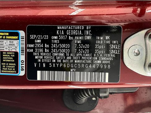 Used 2024 Kia Telluride S w/ S Sunroof Package image 36