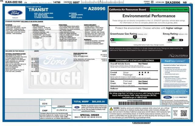 Used 2025 Ford Transit 150 Low Roof RWD image 24