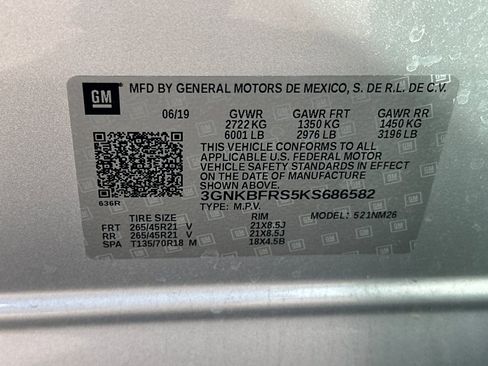 Used 2019 Chevrolet Blazer Premier w/ Sun and Wheels Package image 37