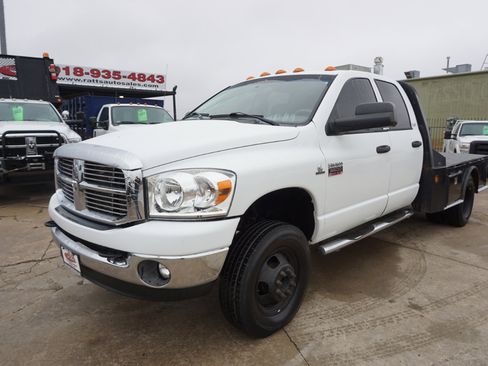 Used 2007 Dodge Ram 3500 Truck 4x4 Quad Cab DRW w/ 2EA Laramie Cpos Pkg image 2