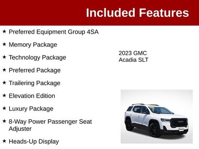 Used 2023 GMC Acadia SLT w/ Elevation Edition