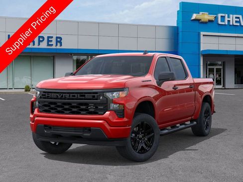 New 2026 Chevrolet Silverado 1500 Custom w/ Turbomax Blackout Package AWD/4WD image 6