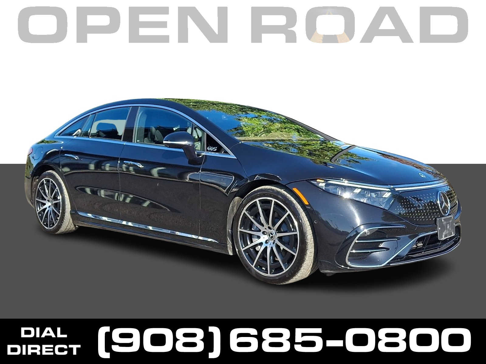 Used 2023 Mercedes-Benz EQS 580 4MATIC Sedan image 1