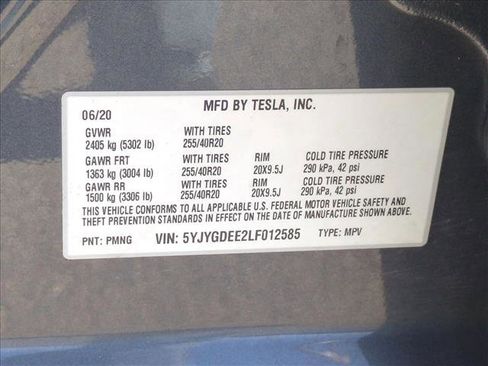 Used 2020 Tesla Model Y Long Range image 24