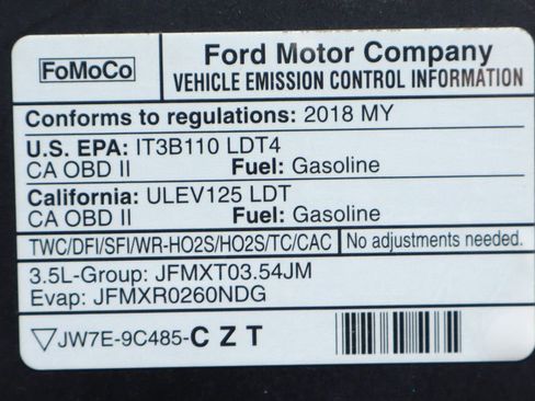 Used 2018 Ford F150 Raptor w/ Equipment Group 802A Luxury image 15