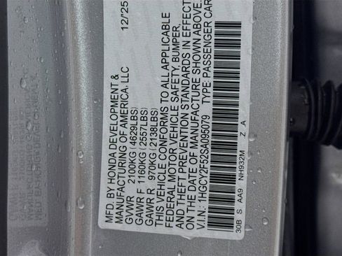 Used 2025 Honda Accord Sport image 43